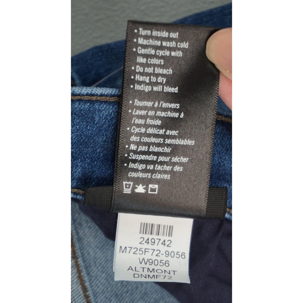 Paige Men's Jeans Croft Stretch Skinny Jeans in Altmont Blue size 30x32 - Picture 15 of 15